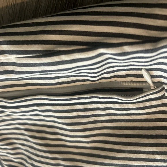 J.Crew Teddie Navy and Cream Striped Pants - Picture 8 of 12